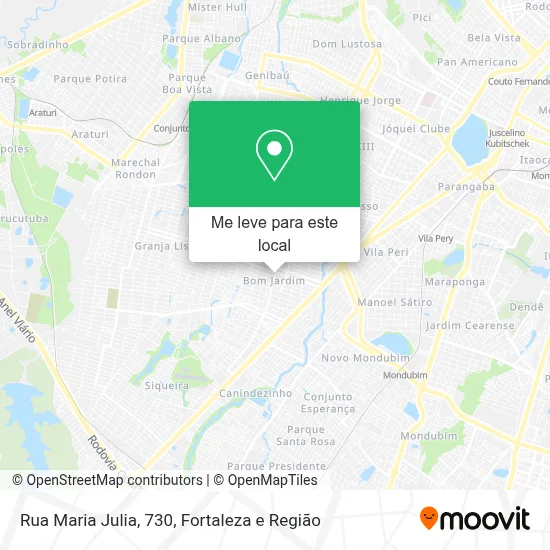 Rua Maria Julia, 730 mapa