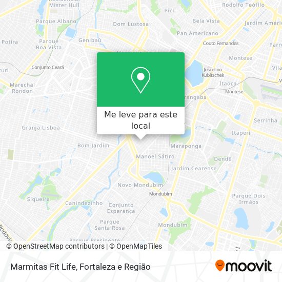 Marmitas Fit Life mapa