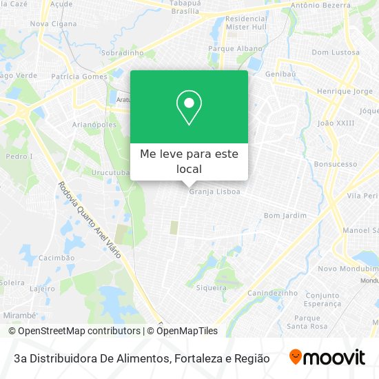 3a Distribuidora De Alimentos mapa