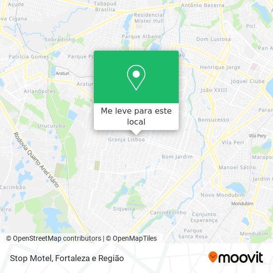 Stop Motel mapa