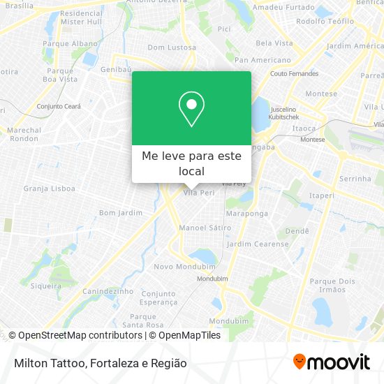 Milton Tattoo mapa