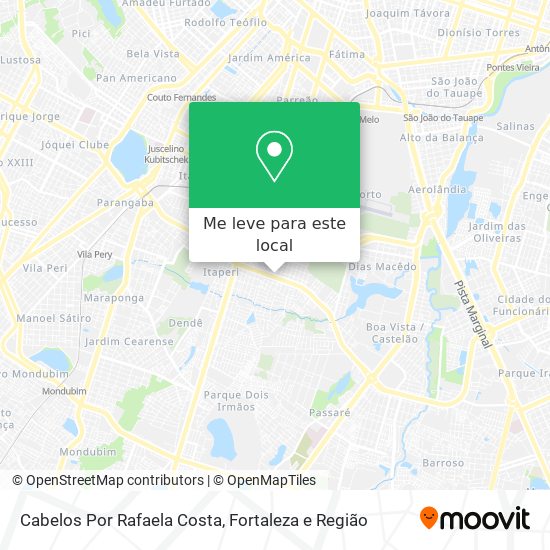 Cabelos Por Rafaela Costa mapa