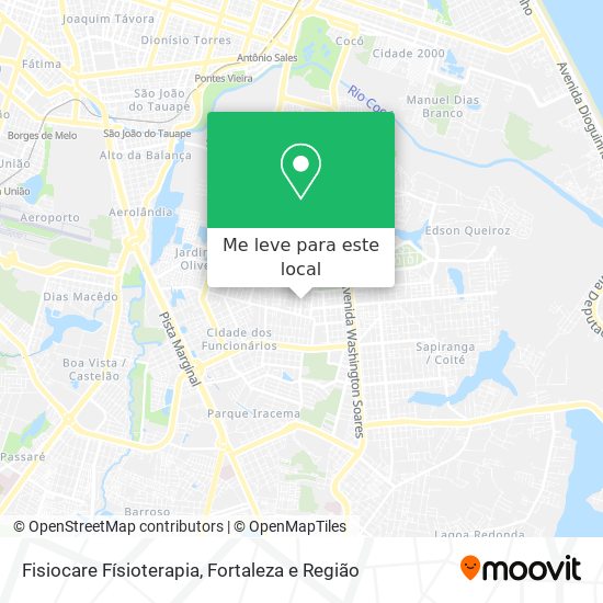 Fisiocare Físioterapia mapa