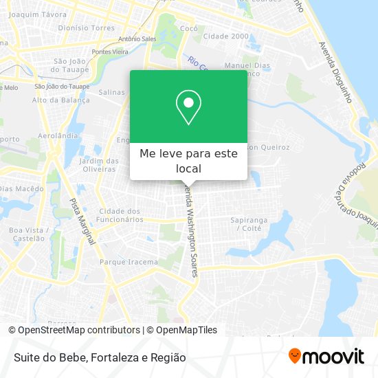 Suite do Bebe mapa