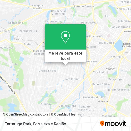 Tartaruga Park mapa