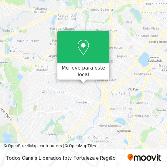 Todos Canais Liberados Iptv mapa