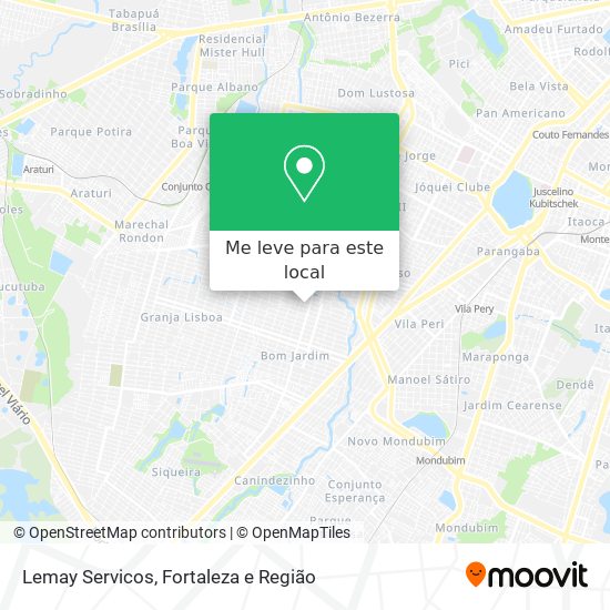 Lemay Servicos mapa