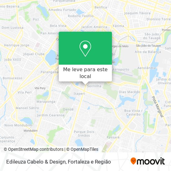 Edileuza Cabelo & Design mapa
