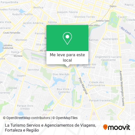 La Turismo Servios e Agenciamentos de Viagens mapa