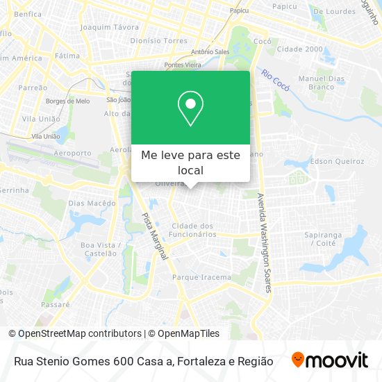 Rua Stenio Gomes 600 Casa a mapa