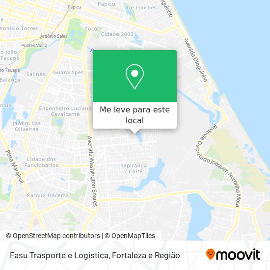 Fasu Trasporte e Logistica mapa