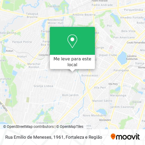 Rua Emilio de Meneses, 1961 mapa