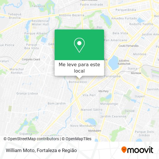 William Moto mapa