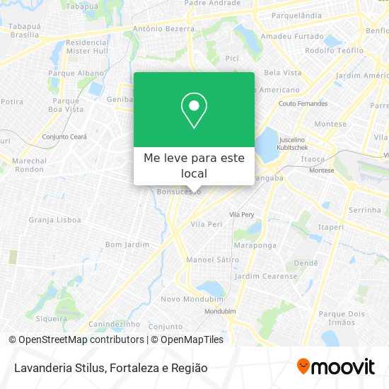 Lavanderia Stilus mapa