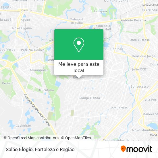 Salão Elogio mapa