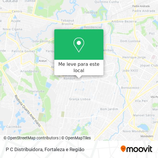 P C Distribuidora mapa