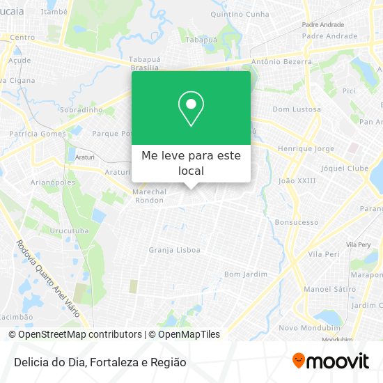 Delicia do Dia mapa