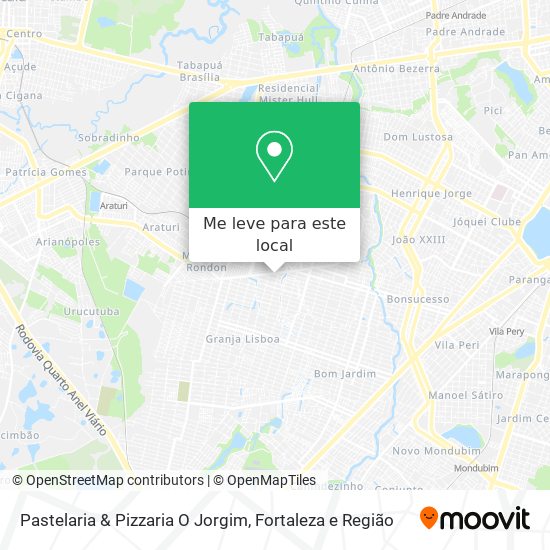 Pastelaria & Pizzaria O Jorgim mapa