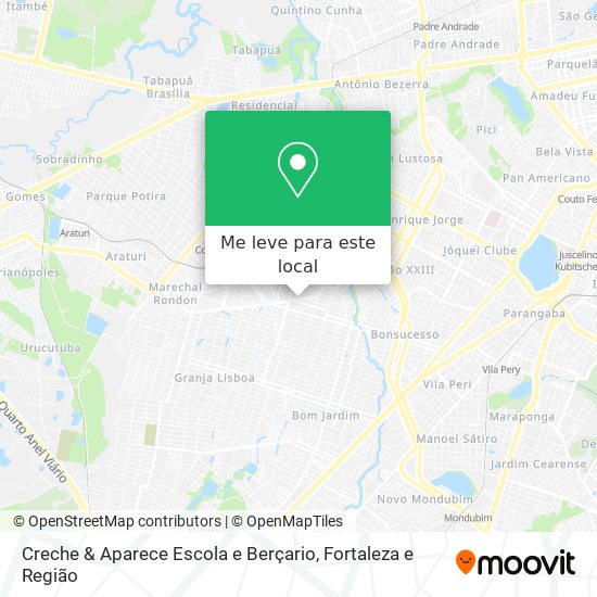 Creche & Aparece Escola e Berçario mapa
