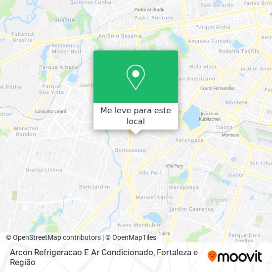 Arcon Refrigeracao E Ar Condicionado mapa