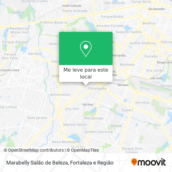 Marabelly Salão de Beleza mapa