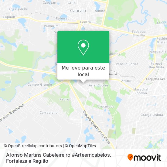Afonso Martins Cabeleireiro #Arteemcabelos mapa