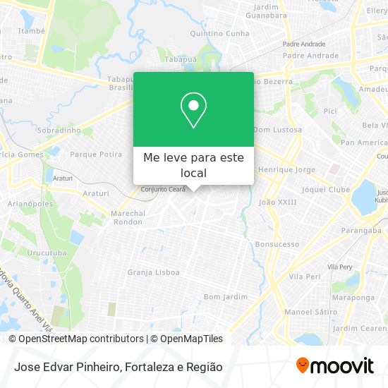 Jose Edvar Pinheiro mapa