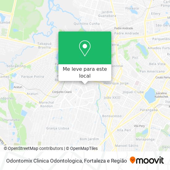 Odontomix Clinica Odontologica mapa