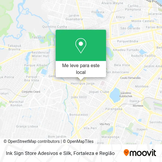 Ink Sign Store Adesivos e Silk mapa