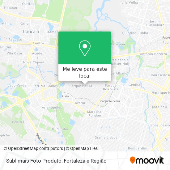 Sublimais Foto Produto mapa