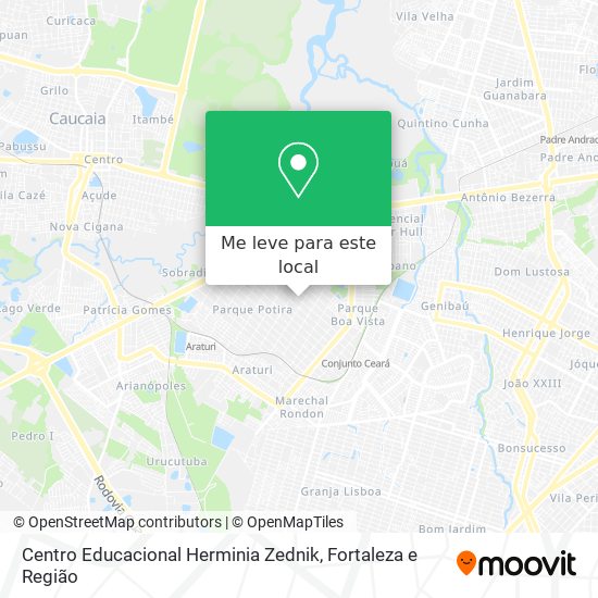 Centro Educacional Herminia Zednik mapa