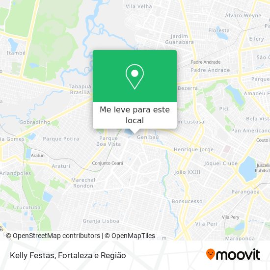 Kelly Festas mapa