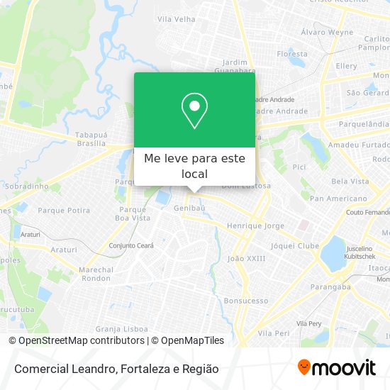 Comercial Leandro mapa