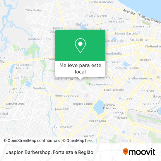 Jaspion Barbershop mapa