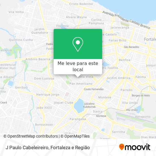 J Paulo Cabeleireiro mapa