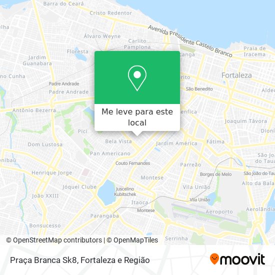 Praça Branca Sk8 mapa