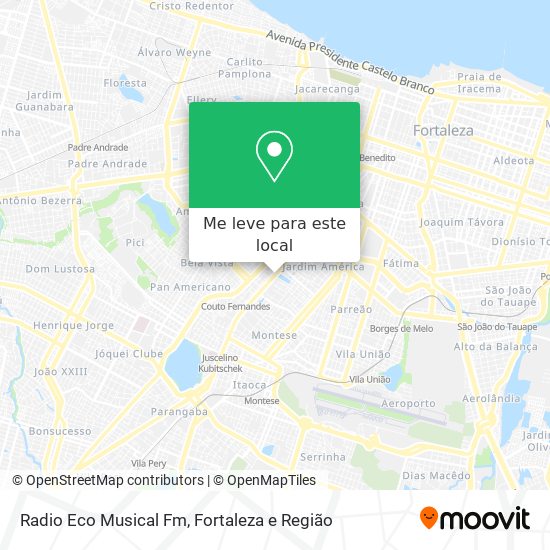 Radio Eco Musical Fm mapa