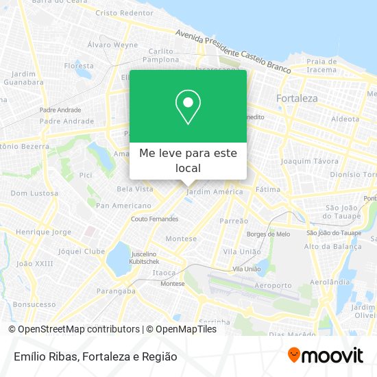 Emílio Ribas mapa