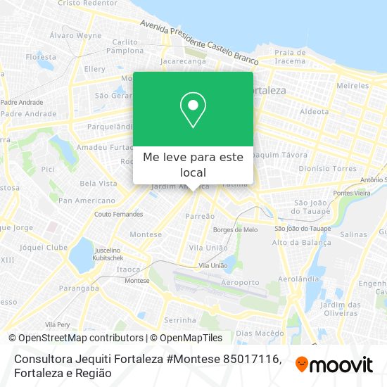 Consultora Jequiti Fortaleza #Montese 85017116 mapa