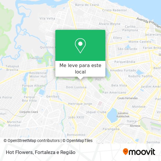 Hot Flowers mapa