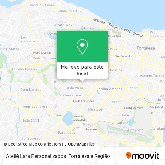 Ateliê Lara Personalizados mapa