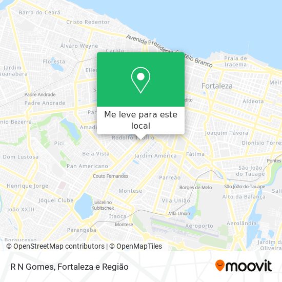 R N Gomes mapa