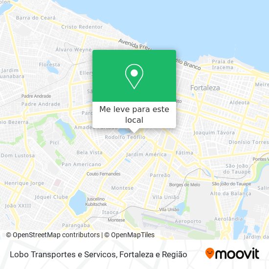 Lobo Transportes e Servicos mapa