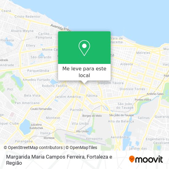 Margarida Maria Campos Ferreira mapa