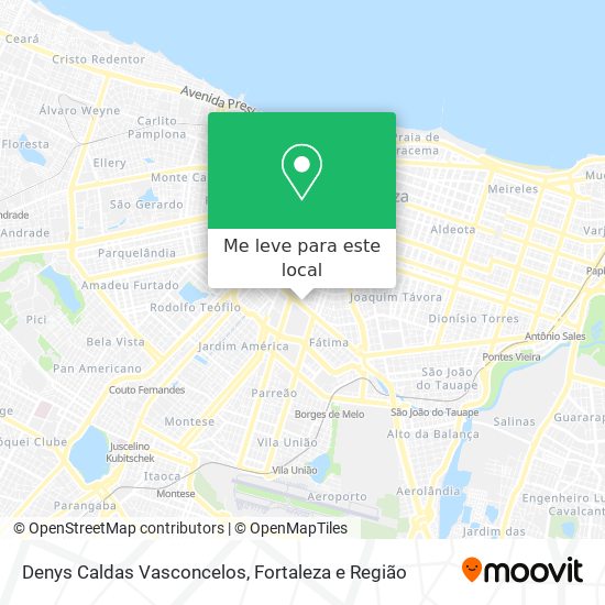Denys Caldas Vasconcelos mapa