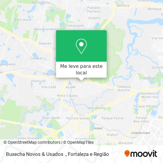 Buxecha Novos & Usados . mapa
