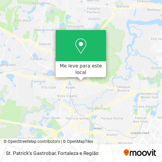 St. Patrick's Gastrobar mapa