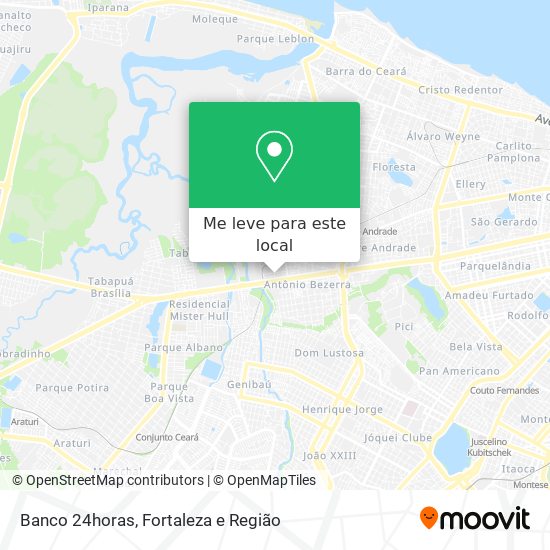 Banco 24horas mapa