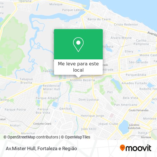 Av.Mister Hull mapa