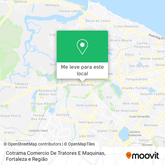 Cotrama Comercio De Tratores E Maquinas mapa